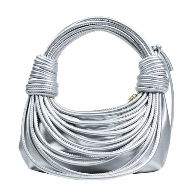 Braided Knotted Shoulder Bag