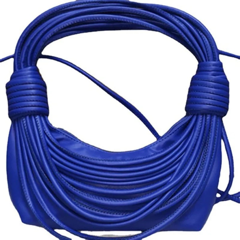 Braided Knotted Shoulder Bag