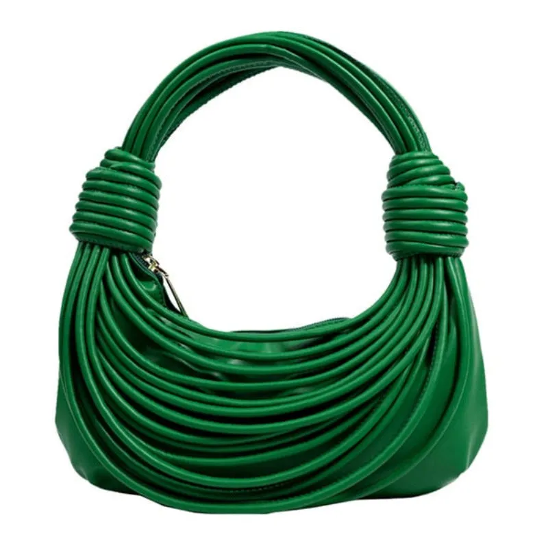 Braided Knotted Shoulder Bag