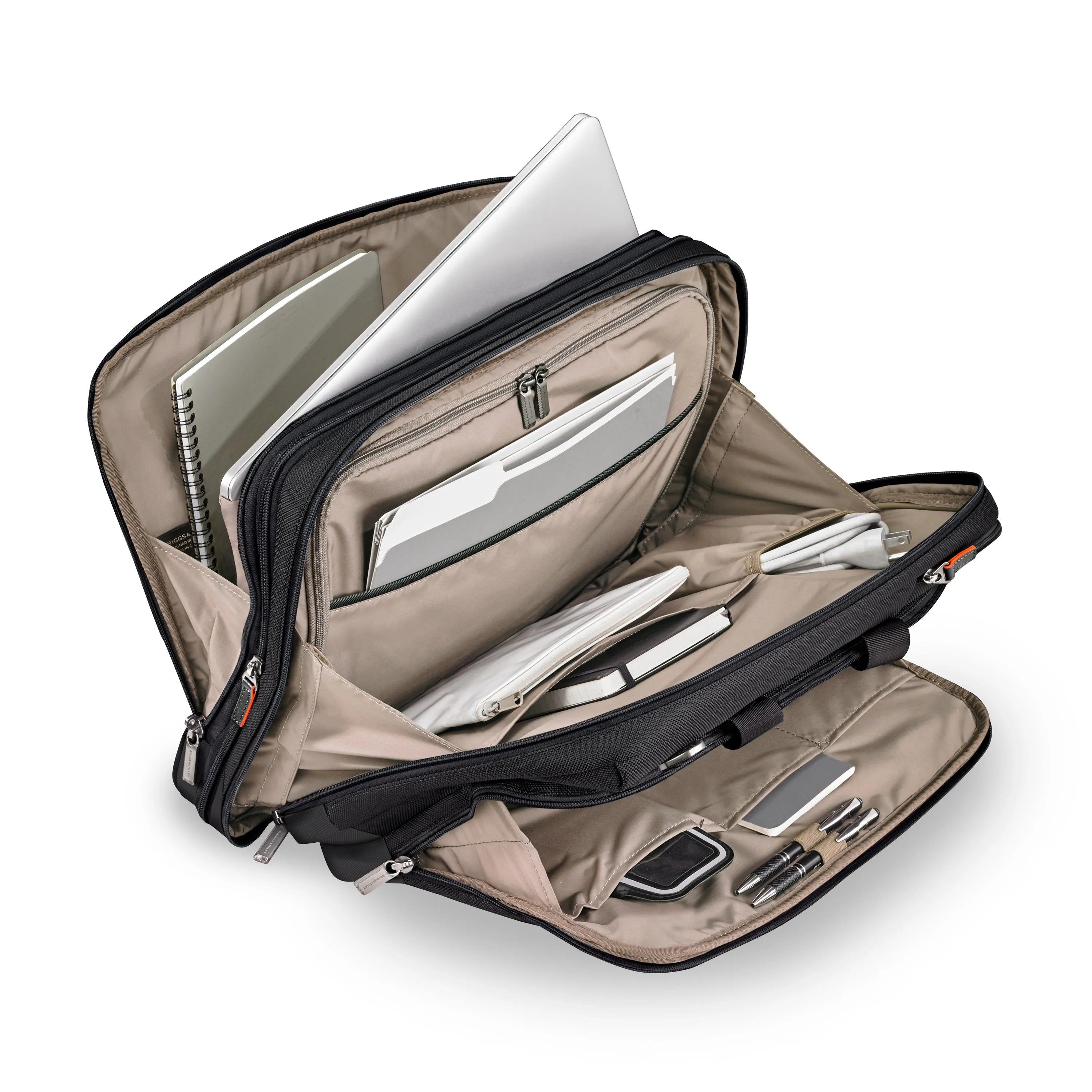 Briggs & Riley @Work Large Expandable Brief - Black