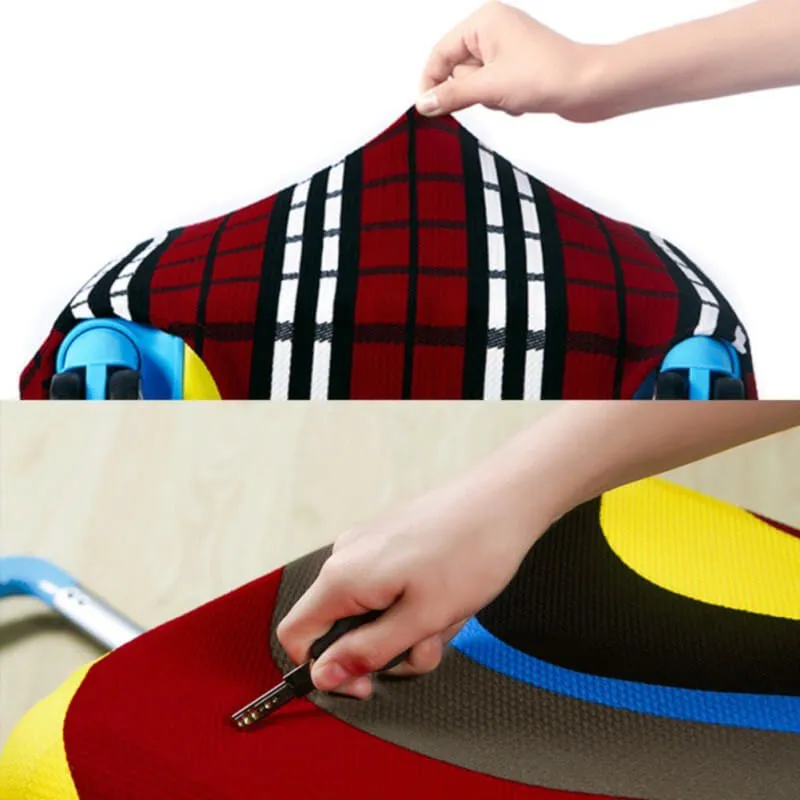 Bulldog Ripping Denim | Premium Design | Luggage Suitcase Protective Cover