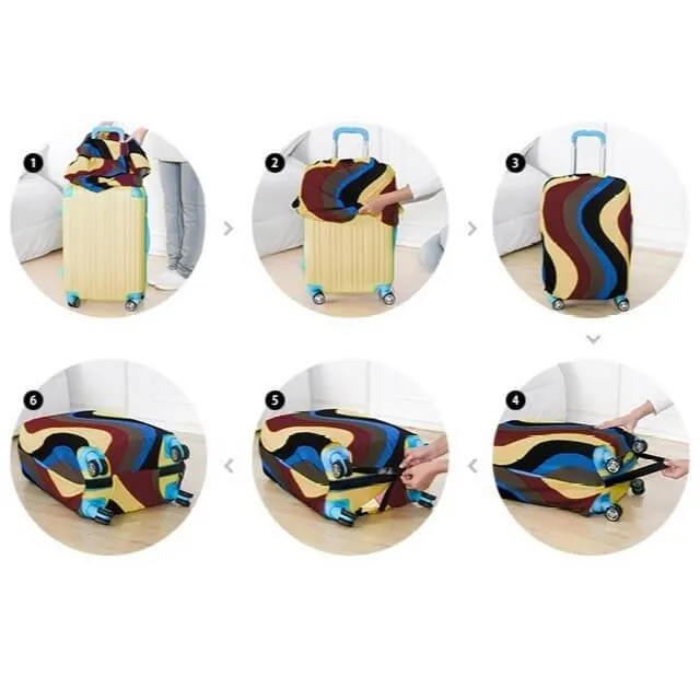 Bulldog Ripping Denim | Premium Design | Luggage Suitcase Protective Cover