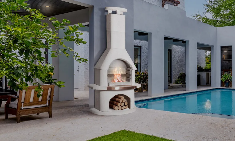 Buschbeck Elba Outdoor Fireplace