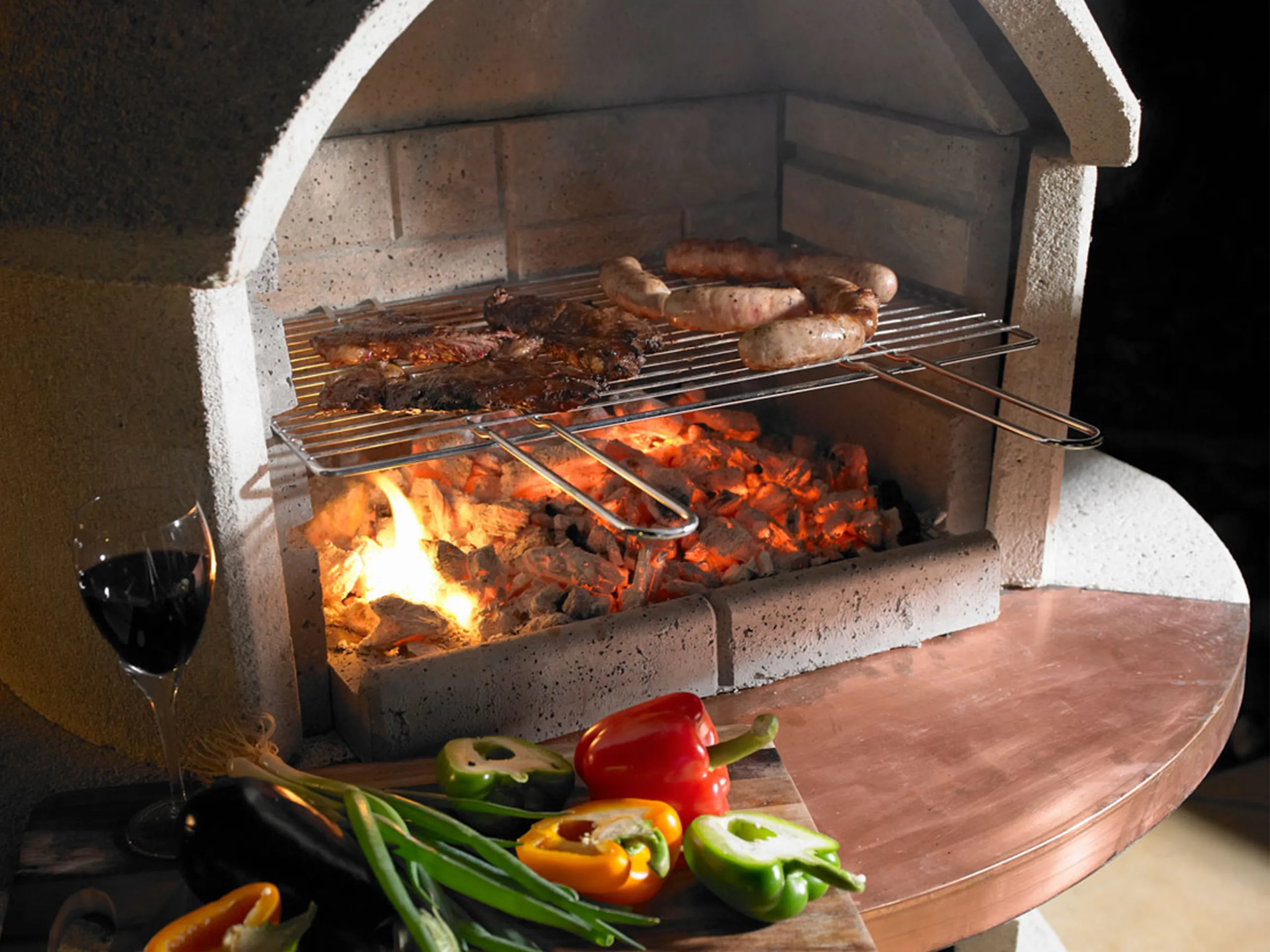 Buschbeck Elba Outdoor Fireplace