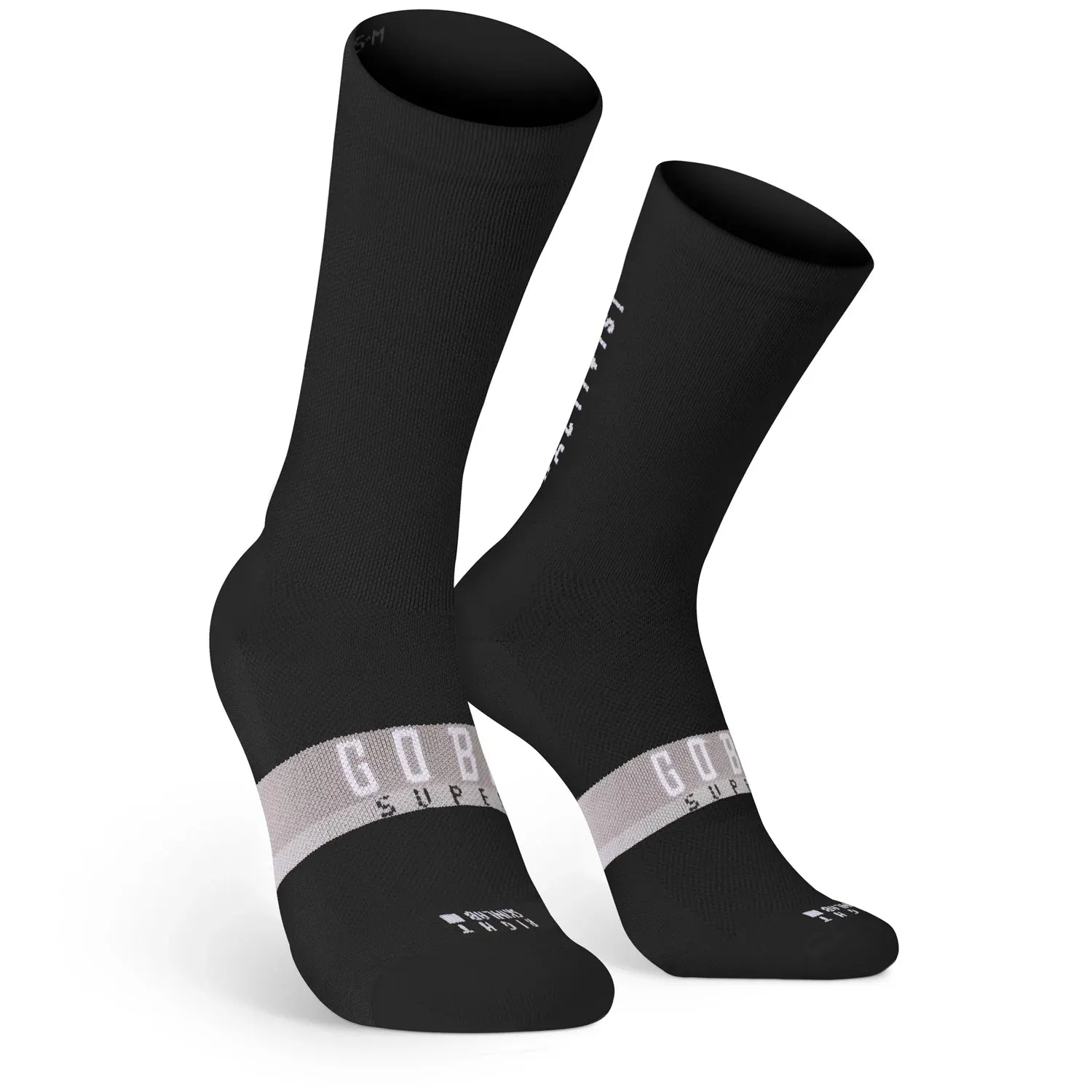 Calze Gobik Superb Axis Extra Long - Nero