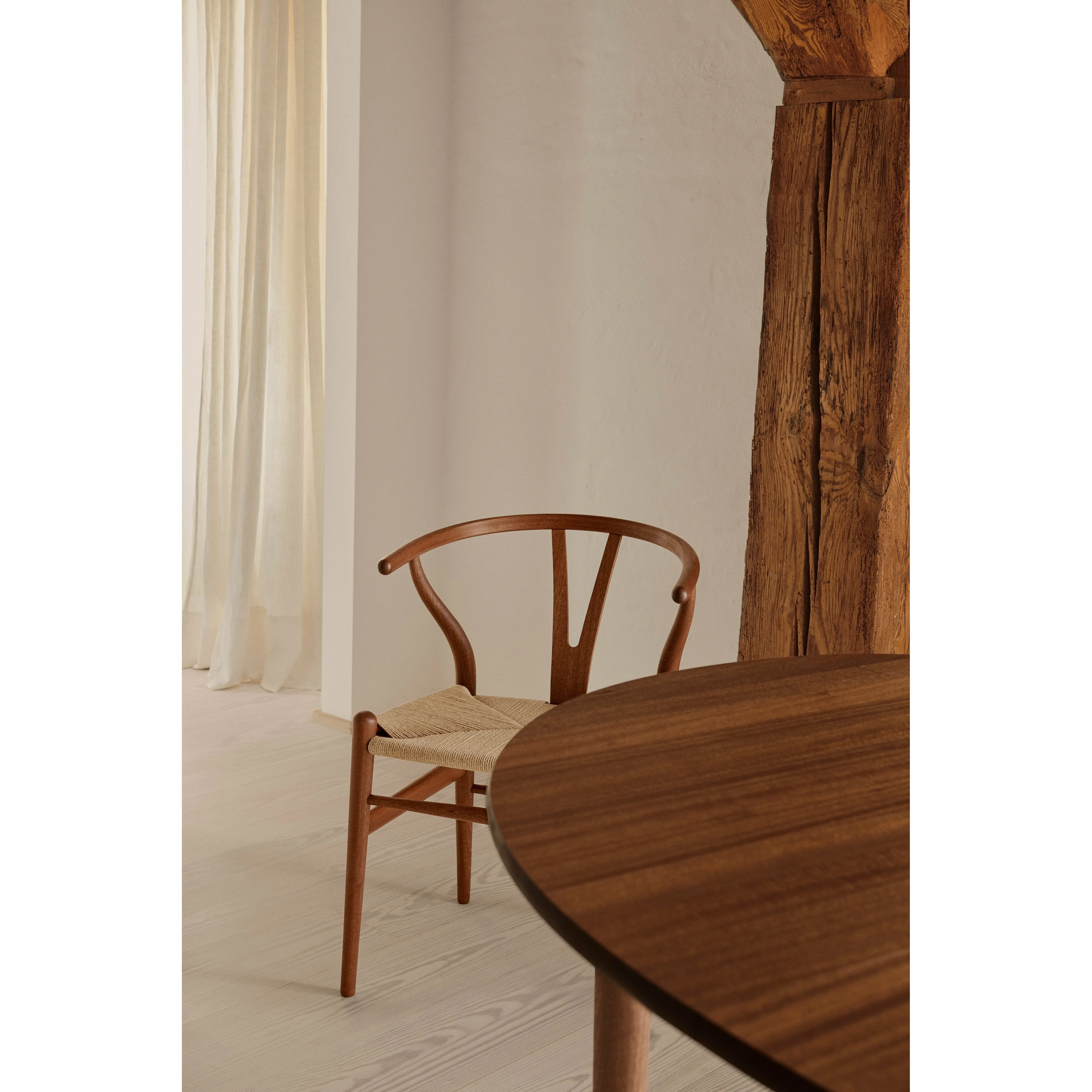 Carl Hansen Ch24 Wishbone Chair, Mahogany Oiled