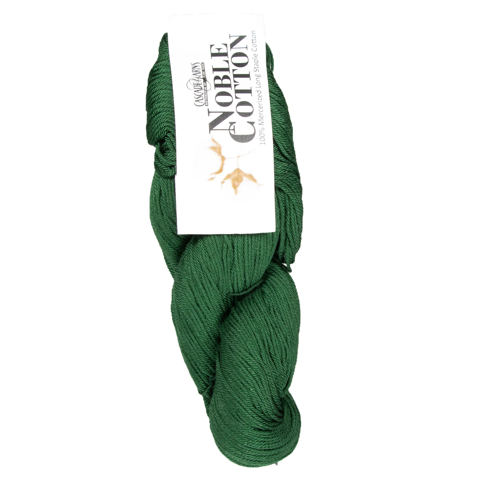 Cascade Yarns Noble Cotton Yarn - 22 Dark Green