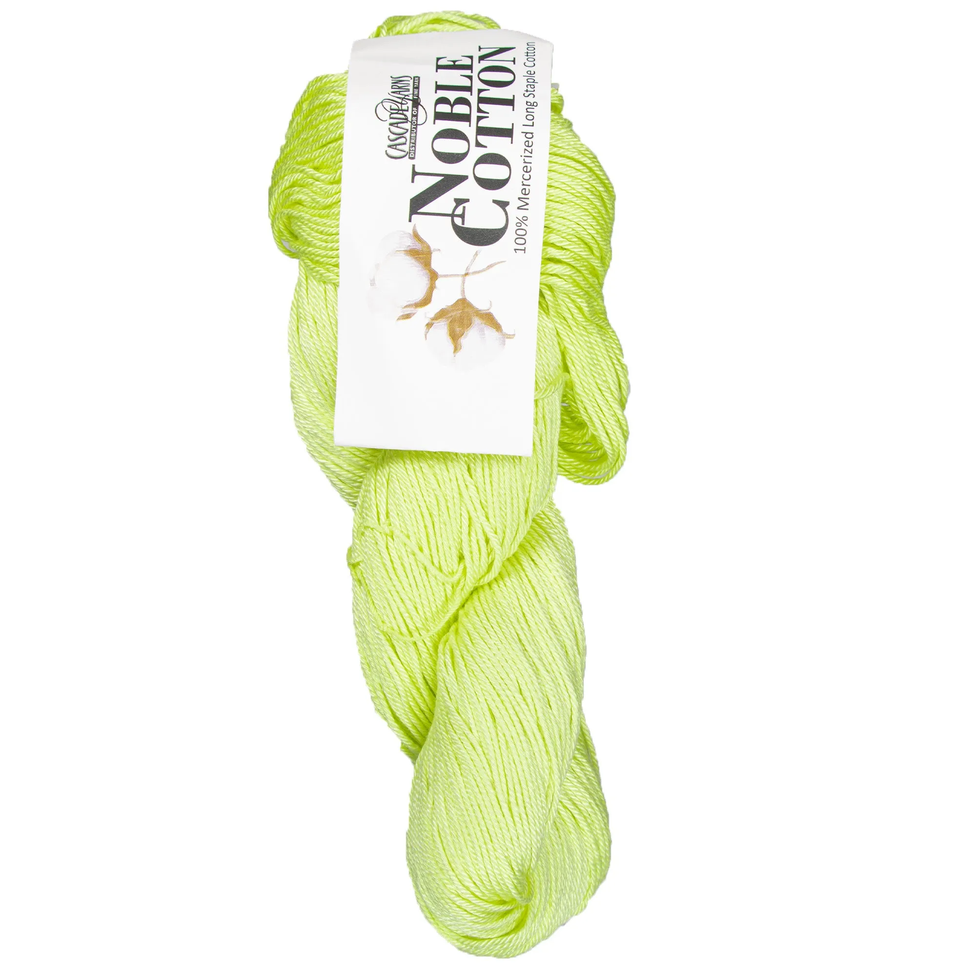 Cascade Yarns Noble Cotton Yarn - 28 Key Lime