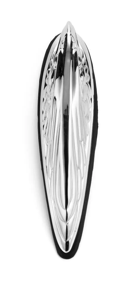 Chrome Eagle Head Fender Ornament Motorbike Mud Guard (L) - Highway Hawk H68-401