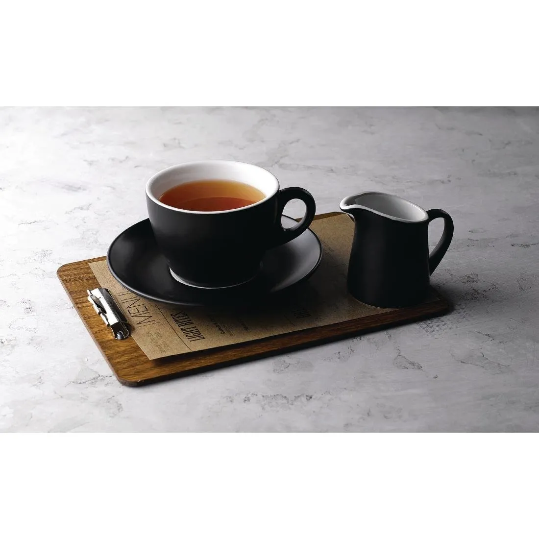 Churchill Menu Shades Ash Black Sugar Bowls 70mm (Pack of 6) - FC200