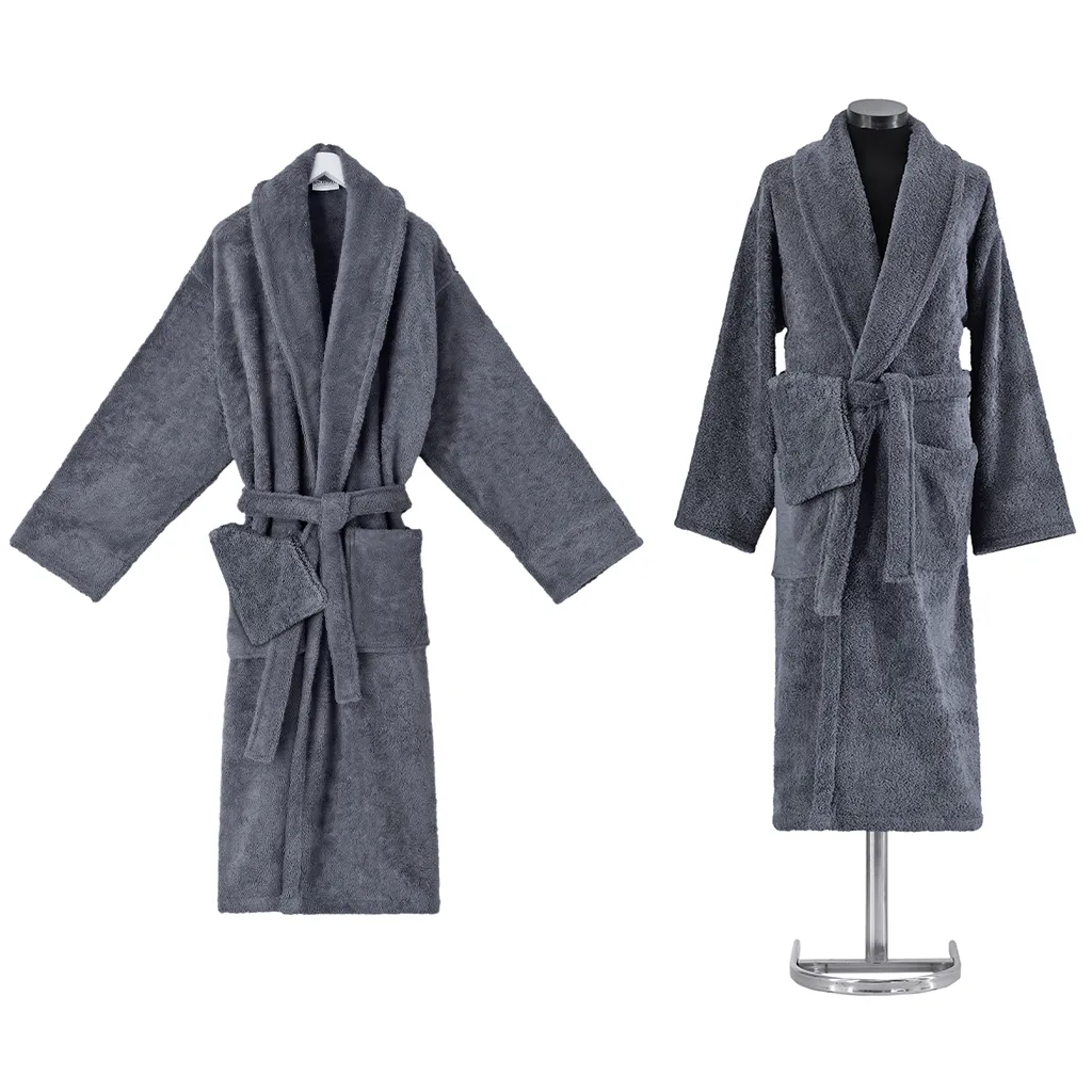 Classic Turkish Combed Cotton Luxurious Thick Unisex Bathrobes