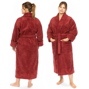 Classic Turkish Combed Cotton Luxurious Thick Unisex Bathrobes
