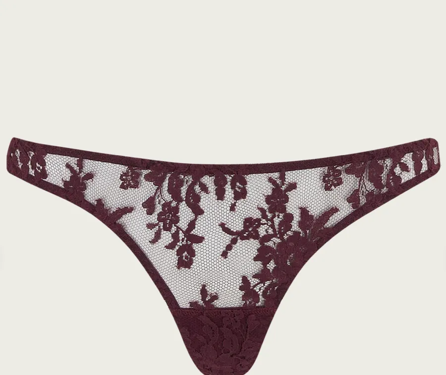 Coco De Mer Camellia Thong