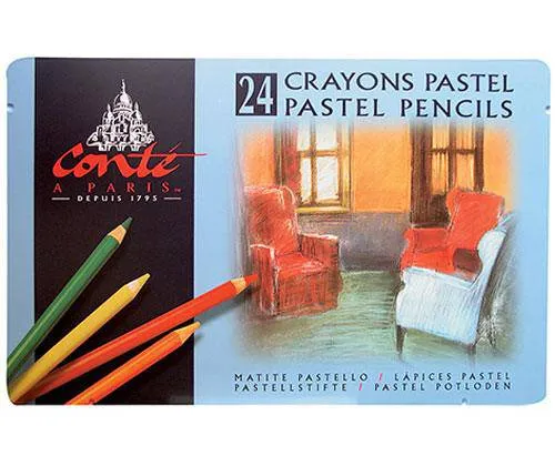 Conte Pastel Pencil Pack of 24