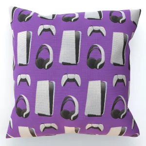Cushion - PS New Gaming Purple
