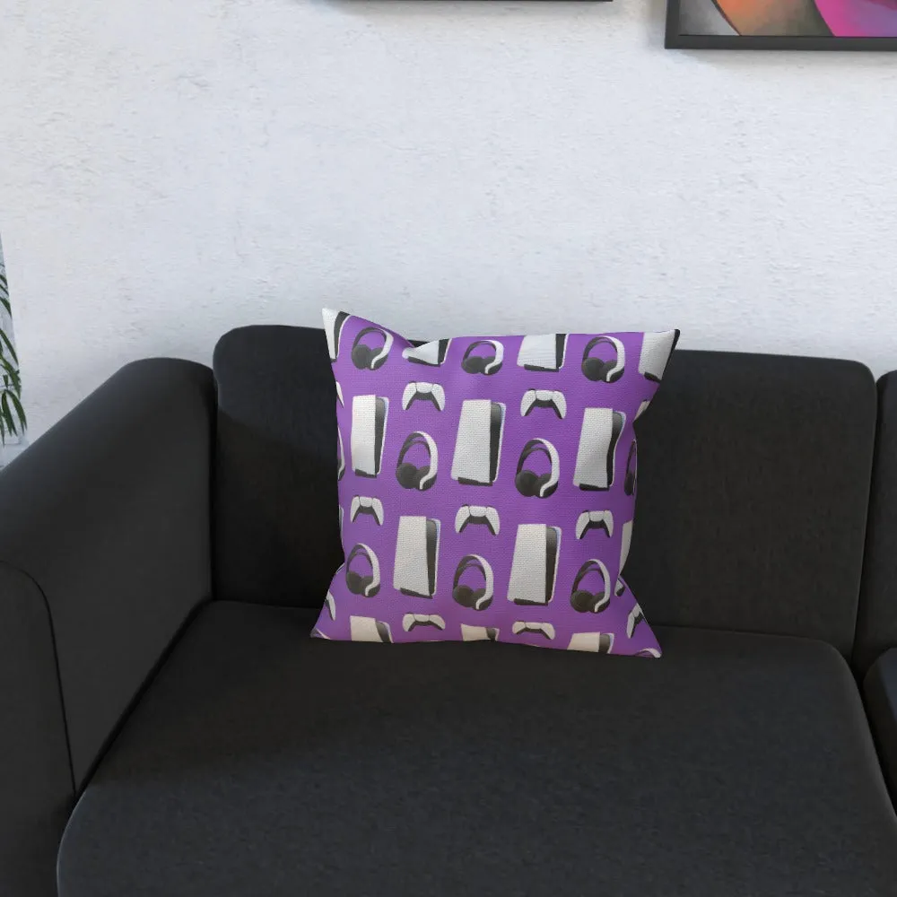 Cushion - PS New Gaming Purple