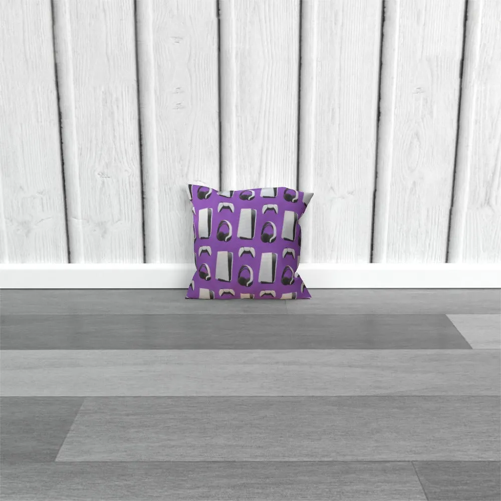 Cushion - PS New Gaming Purple