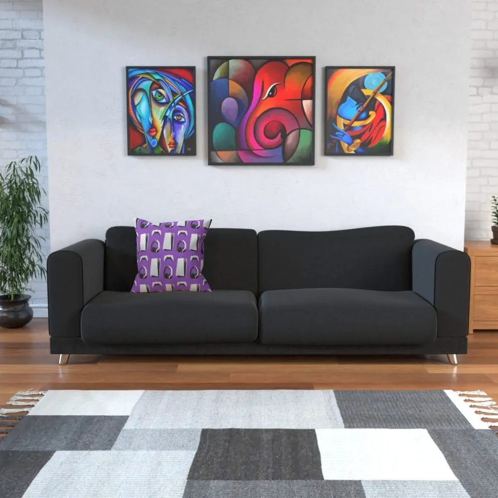 Cushion - PS New Gaming Purple