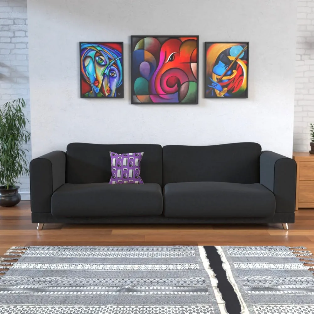 Cushion - PS New Gaming Purple