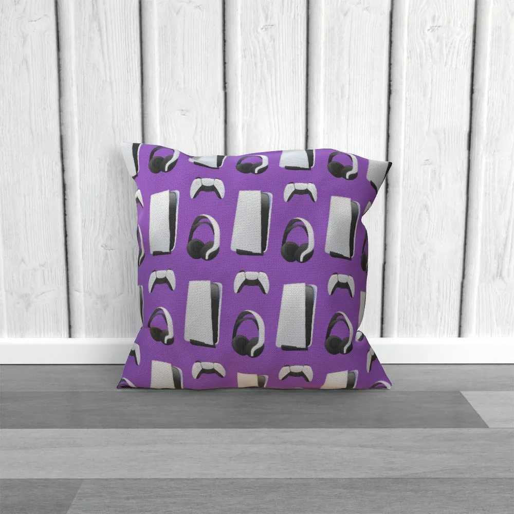 Cushion - PS New Gaming Purple