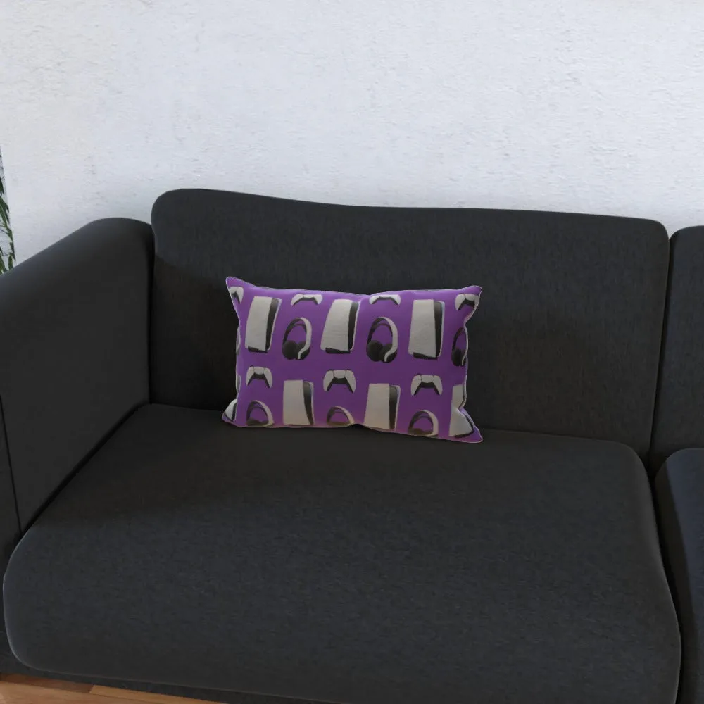 Cushion - PS New Gaming Purple