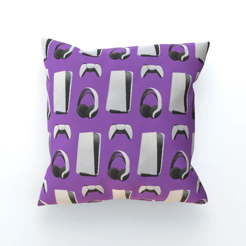 Cushion - PS New Gaming Purple