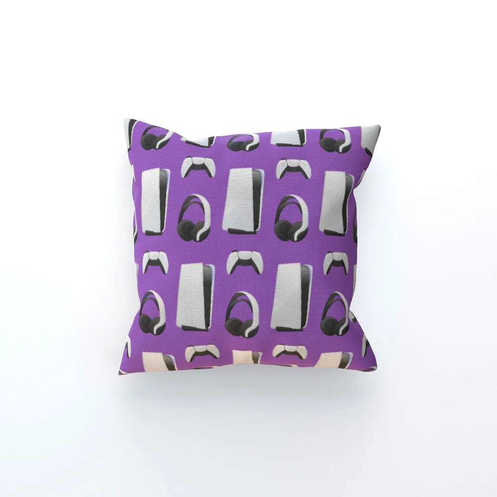 Cushion - PS New Gaming Purple