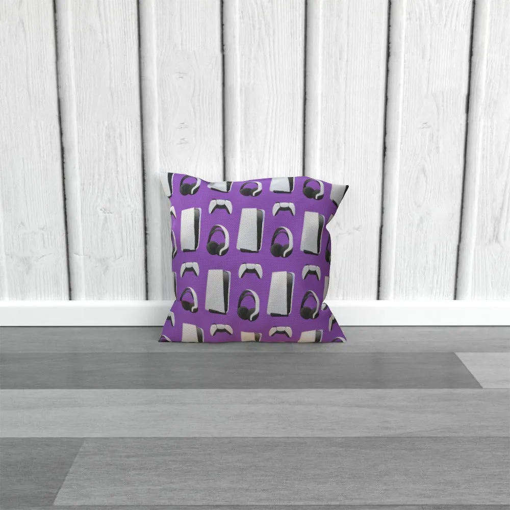 Cushion - PS New Gaming Purple