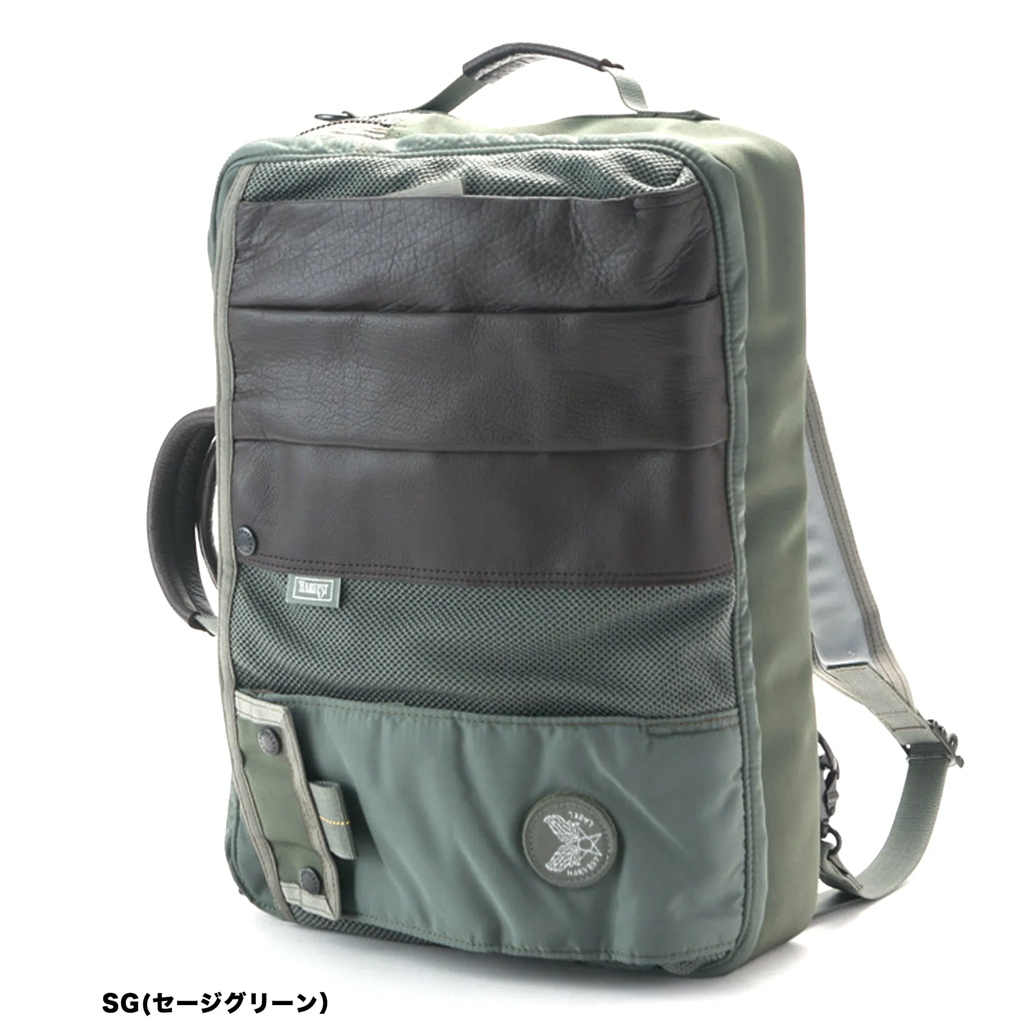 CUSTOM  ビジネス  3WAYリュック    スーパーナイロン  HC-0111
