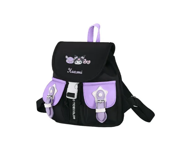 Cute Anime Embroidery Backpack