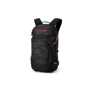 Dakine Unisex Black Vintage Camo 20L One Size Heli Pro Backpack - 10004395-BLACKVINTAGECAMO