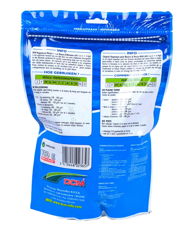 DCM Organic Flowering Fertilizer 750g