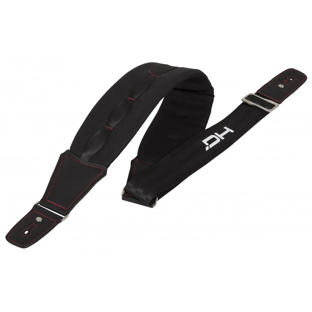 DieHard DHSTRAP400BKL SUPERB Nylon/Polyester/Neoprene Guitar Strap Long - Black