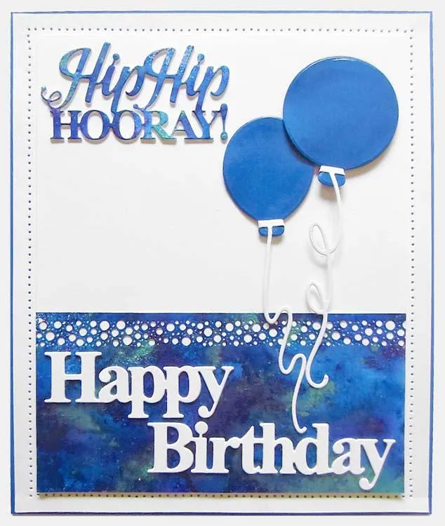 Dies by Sue Wilson Noble Expressions Collection  Hip Hip Hooray Craft Die