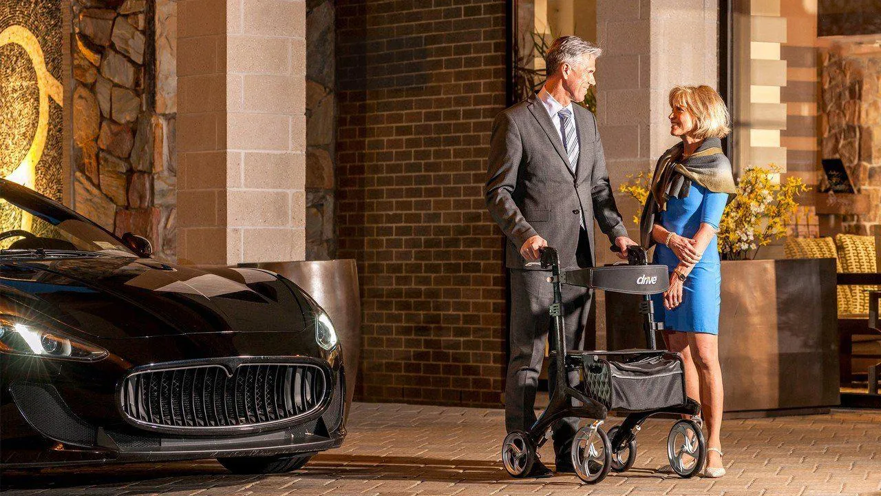 Drive Nitro Elite Carbon Fiber Rollator