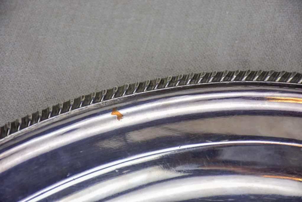 Early 19th Century Old Sheffield oval platter