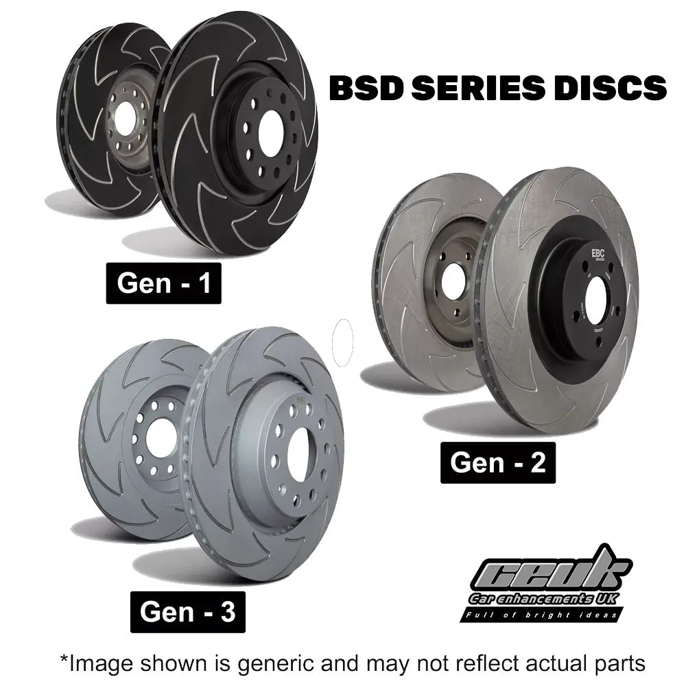 EBC Brake Disc Upgrade (Multiple Options) - Skoda Superb MK3