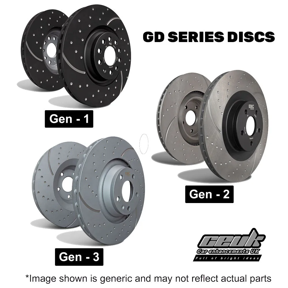 EBC Brake Disc Upgrade (Multiple Options) - Skoda Superb MK3