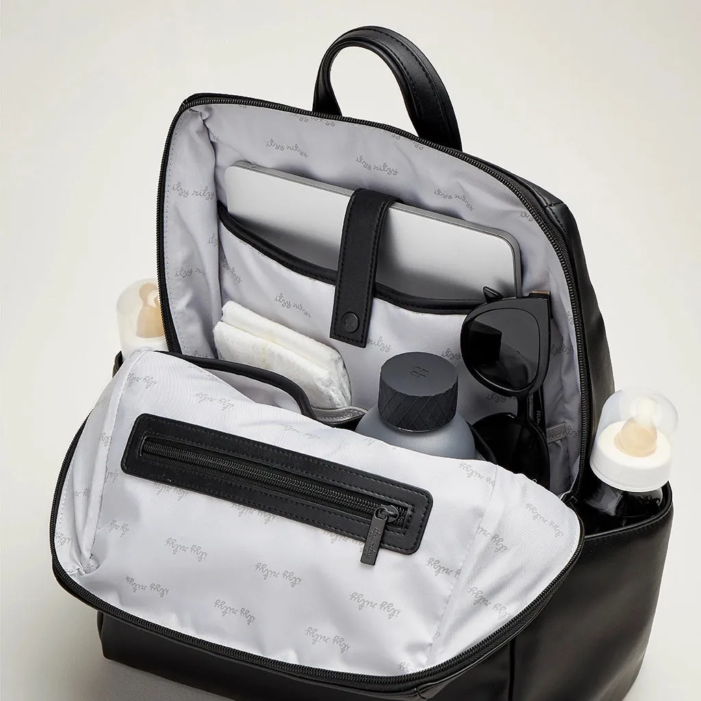 Eras Backpack™ Diaper Bag, Black