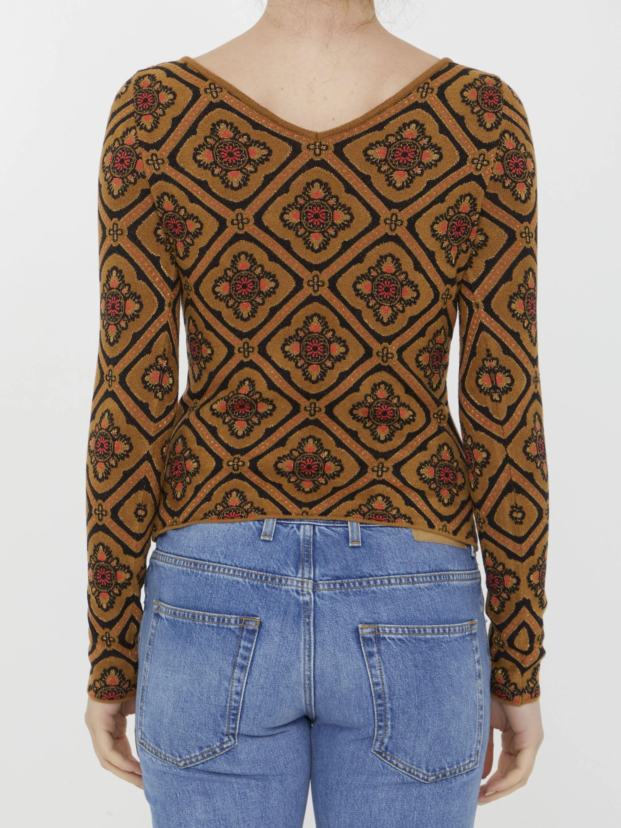 Etro Jacquard Fabric Jumper