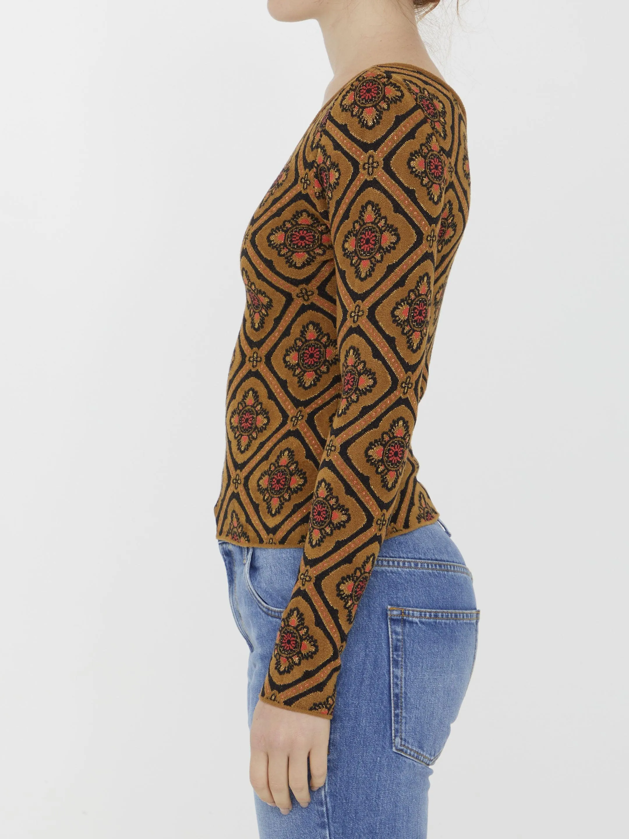 Etro Jacquard Fabric Jumper