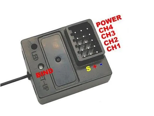 ExcelRC DasMikro DSK-151 AFHDS3 Surface Receiver With Antenna For (FlySky Noble NB4)