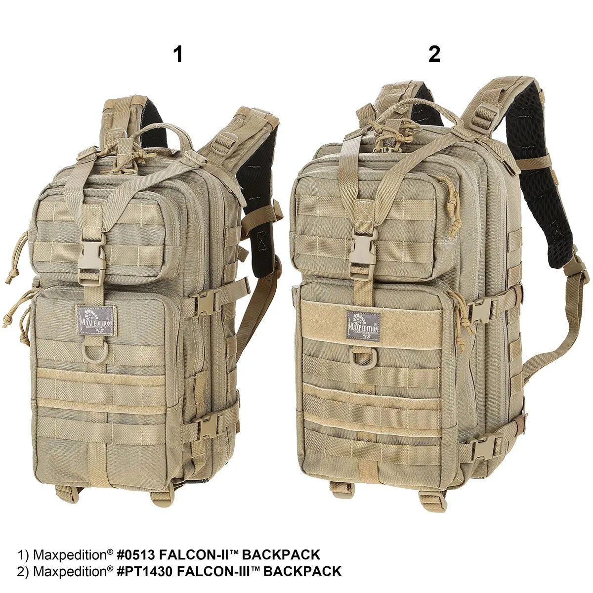Falcon-III Backpack 35L (BOGO Buy-1-Get-1-Free) (CLOSEOUT SALE. FINAL SALE.)