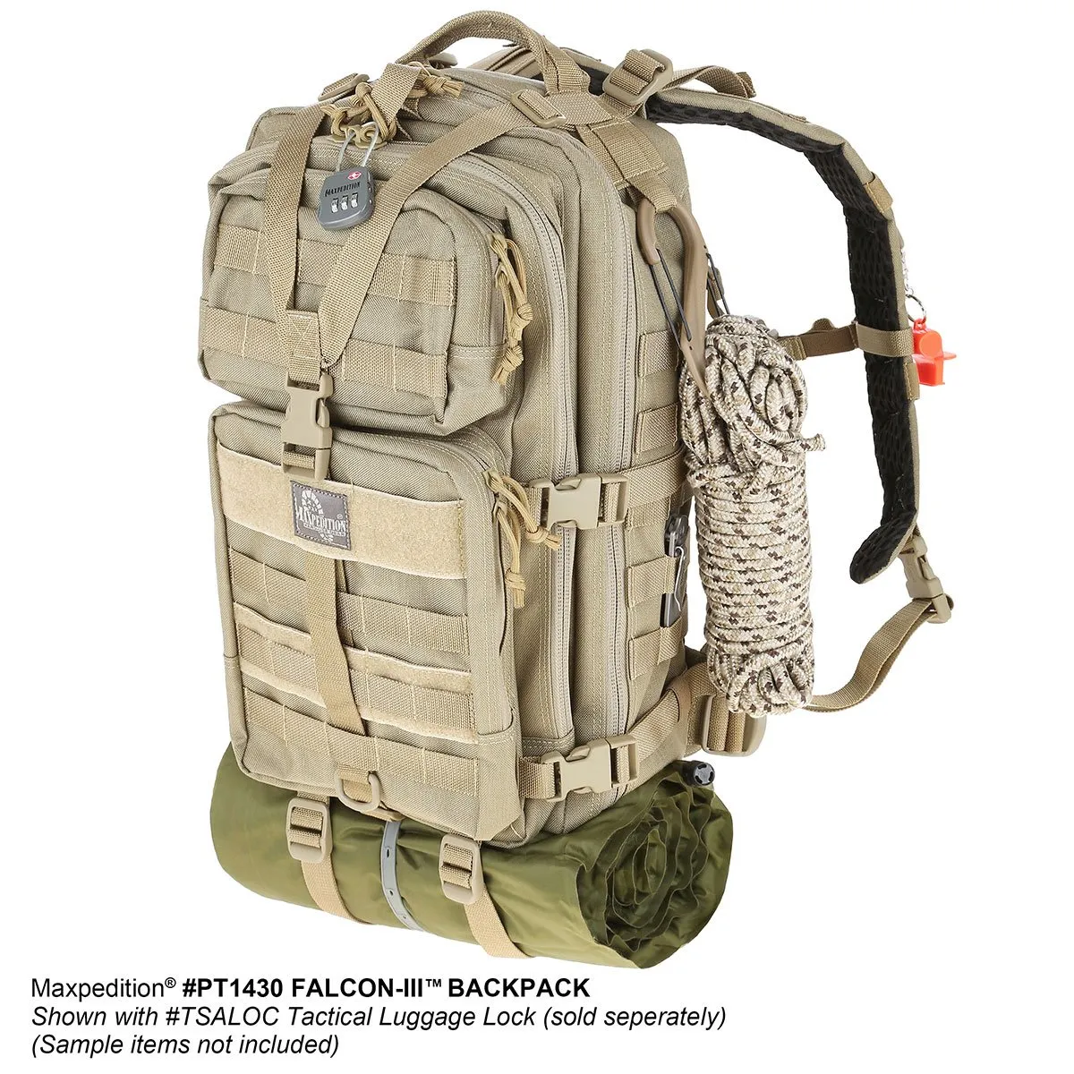 Falcon-III Backpack 35L (BOGO Buy-1-Get-1-Free) (CLOSEOUT SALE. FINAL SALE.)