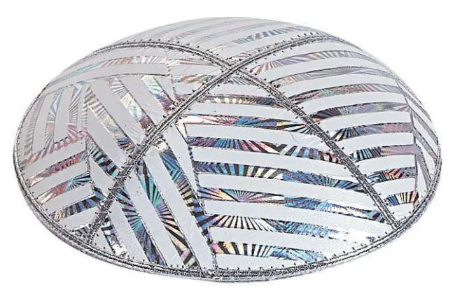 Fancy Leather Kippahs Embossed