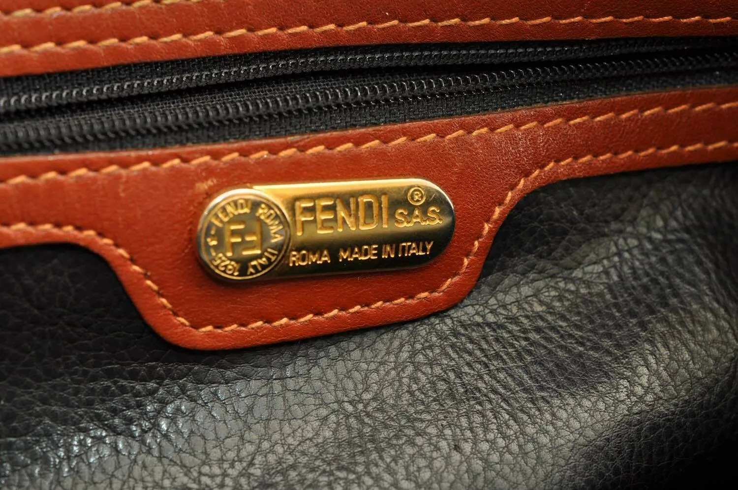 Fendi Zucca Shoulder Bag