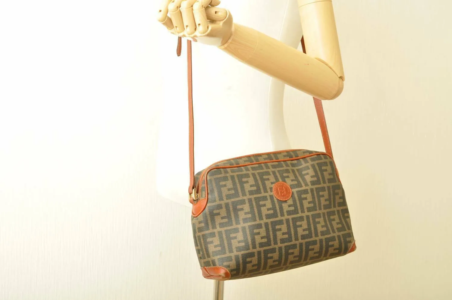 Fendi Zucca Shoulder Bag