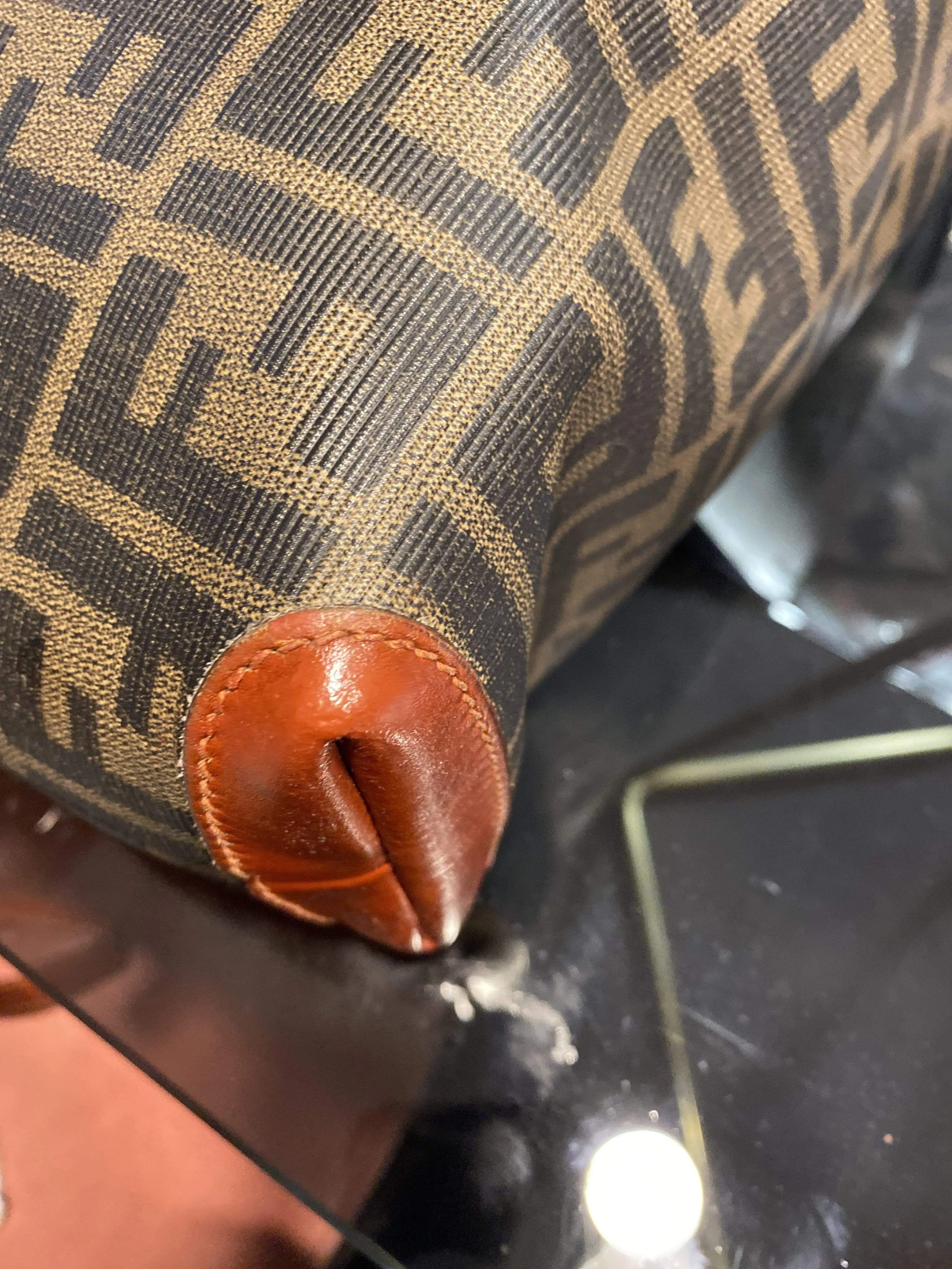Fendi Zucca Shoulder Bag