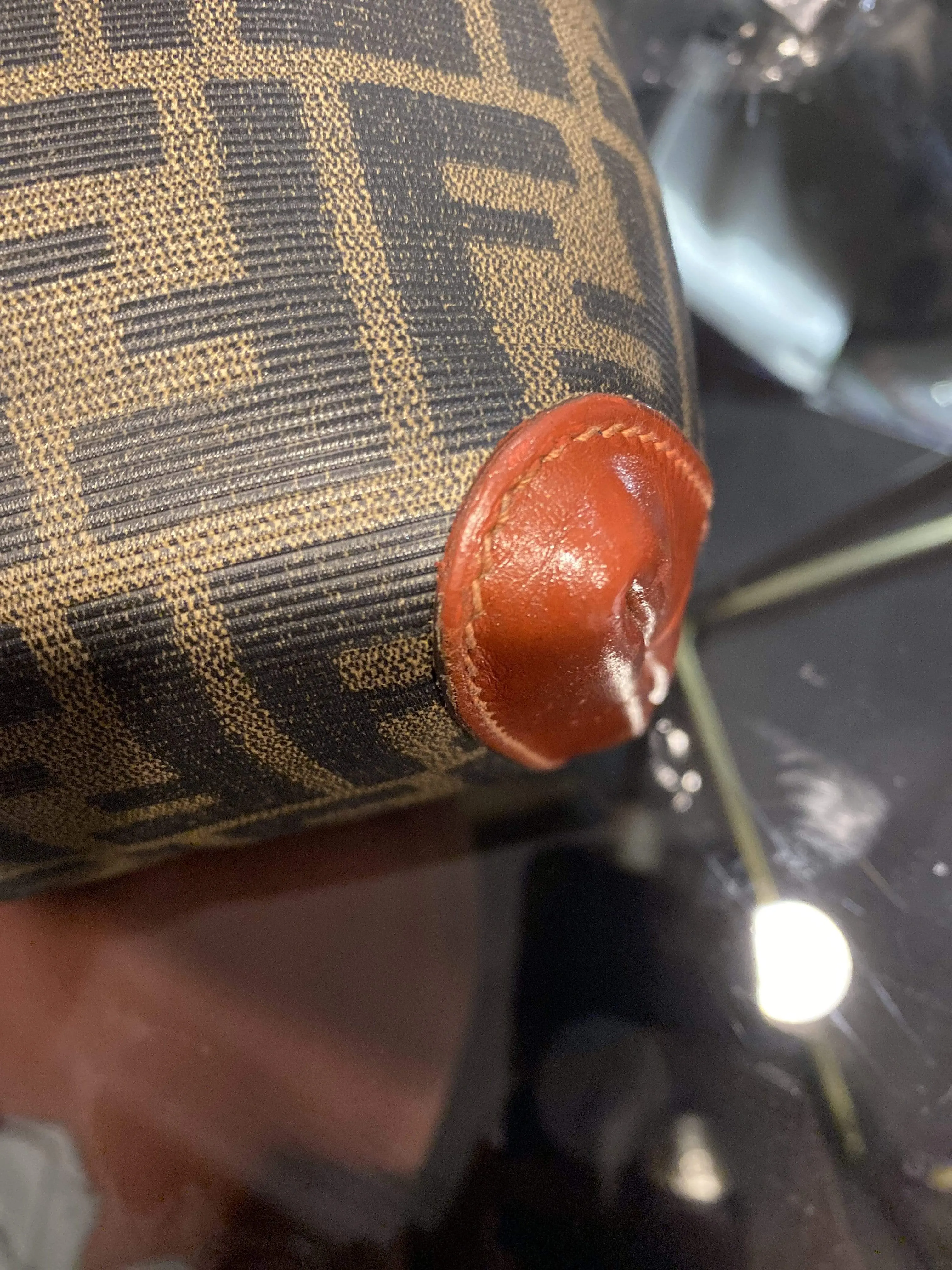 Fendi Zucca Shoulder Bag