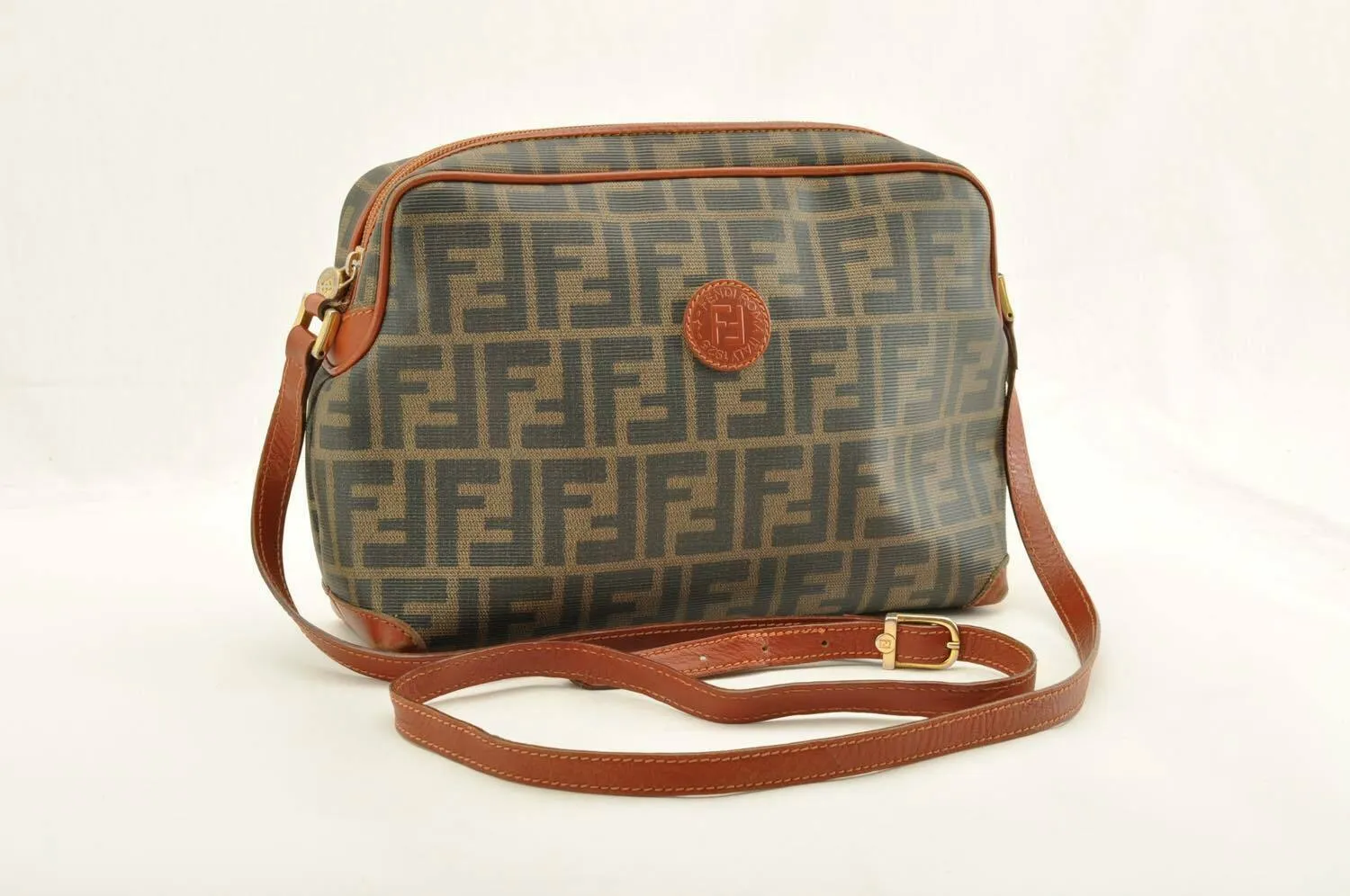 Fendi Zucca Shoulder Bag
